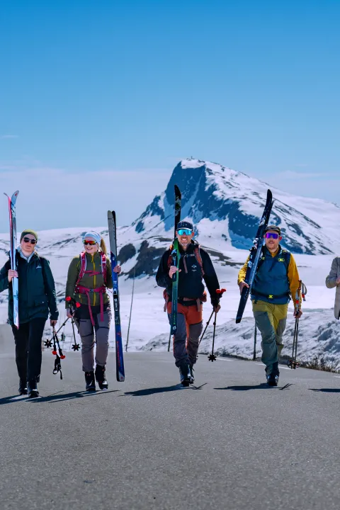 JVB Team on Valdresflya